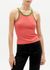 Débardeur en coton bio | rose et vert "sugar pink harriet top" - Thinking Mu