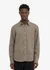 Chemise droite en lin bio | kaki "organic linen shirt - dusty olive" - Colorful Standard