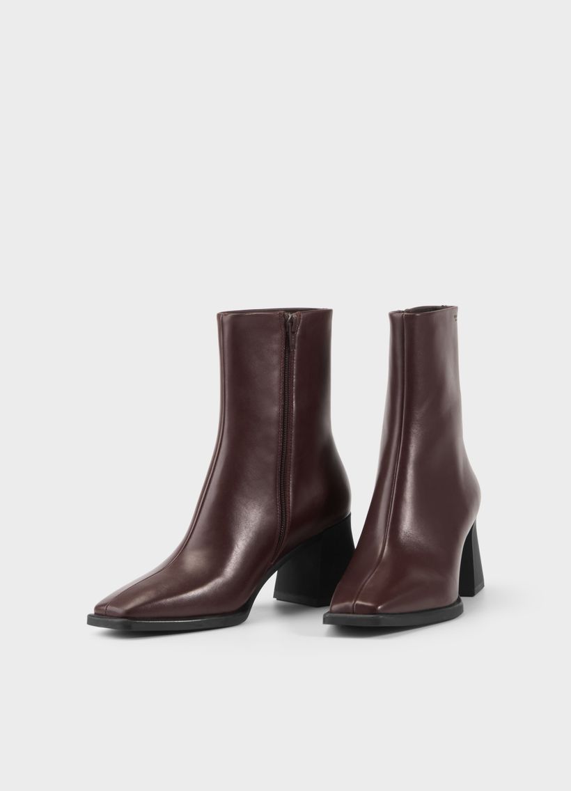 Bottines en cuir certifié | marron "hedda - chocolate" - Vagabond