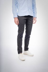 Chino slim gris en coton bio - joe phantom