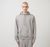 Sweat à capuche en coton bio | gris "organic cotton sweat hood grey melange'