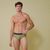 Slip vert en coton bio - terrible - vert olive