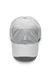 Casquette gris clair en coton bio - yenaas bold luna rock