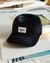 Casquette en velours bio | noir "cord 5-panel cap - soft black"