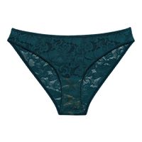 Culotte turquoise en dentelle recyclée - ruby
