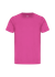 T-shirt en coton bio | rose "classic organic tee magenta blaze"