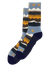Chaussettes en coton bio | multicolore "faroe island sock"