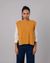 Pull sans manches en matières recyclées | moutarde "spencer waistcoat"