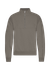 Sweat camionneur en coton bio | taupe "quarter zip - misty brown"