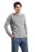 Pull col rond en cachemire recyclé | gris "maglia-romeo-grigio-calce" - Rifò