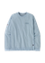 Sweat en matières recyclées | bleu "fitz roy icon uprisal crew sweatshirt - fleck blue"