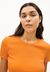 T-shirt en coton bio | orange "kardaa - light tangerine" - Armedangels