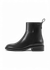 Bottines en cuir certifié | noir "sheila - black"