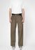 Pantalon ample twill chevrons en coton bio | kaki "tuff tony fatigue pants olive"