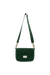 Sac bandoulière matelassé en coton bio | vert "margault sapin matelasse"