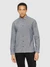 Chemise épaisse en coton bio | marine "regular fit heavy twill flannel shirt night sky"