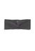 Bandeau gris foncé en coton bio et laine bio- maritaa