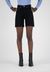 Short en jean noir en coton bio et coton recyclé - beverly