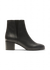 Bottines en cuir certifié  | noir "jeanne m - cuir noir"