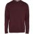 Pull bordeaux en coton bio - mercerized knit