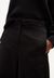 Pantalon noir en lin, coton bio et recyclé - carunaa lino black - Armedangels