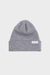 Bonnet en laine mérinos bio | gris "classic fine beanie grey"