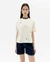 T-shirt en coton bio | blanc "solsol white lucia tee - white" - Thinking Mu