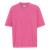 T-shirt oversize rose bonbon en coton bio - women oversized t-shirt bubblegum pink