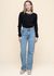 Jean ample en coton bio | bleu "clean eileen desert light blue" - Nudie Jeans