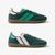 Baskets en cuir certifié | turquoise "jade forest pulse"