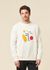 Pull en coton bio | écru "calder - cream"