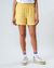 Short en coton biologique | jaune "bubble roxy short yellow - yellow"