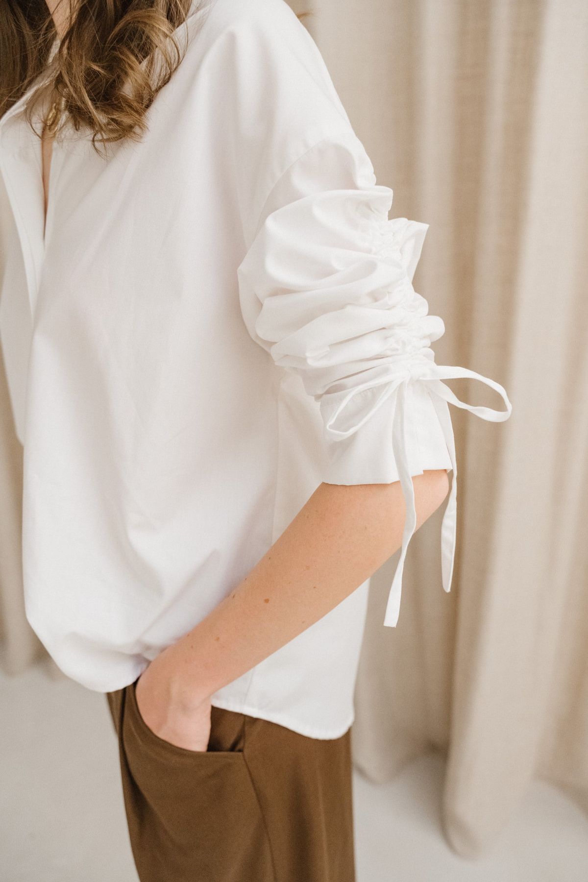 Chemise frida blanche - Bonjour Demain