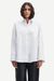 Chemise ample en coton bio | rayée blanche "marika shirt bright white st." - Samsoe Samsoe