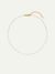 Collier perles | doré "pearl choker - gold"