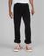 Pantalon ample en velours côtelé de coton bio | noir "corduroy pleated chino black"