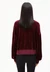 Pull velours en modal | rouge "ledianaa - cranberry juice" - Armedangels