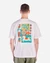 T-shirt en coton bio | blanc "quetzal ecru" - Olow