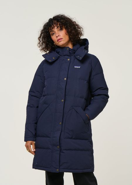 Parka en matières recyclées | bleu "w's downdrift parka - snbe" - Patagonia