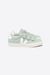 Baskets recife logo nubuck matcha white