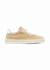 Baskets en cuir certifié | beige "brocard 10"