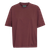 T-shirt oversize prune en coton bio - women oversized t-shirt dusty plum