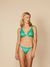 Soutien-gorge sans armatures vert en recyclé - amyup bra emerald emerald