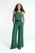 Pantalon en lin | vert "lilian - bistro green" - Kings of Indigo