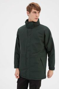 Manteau vert forêt en pet recyclé et sorona - stoway