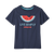 T-shirt imprimé marine en coton bio - live simply melon new navy - Patagonia