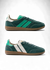 Baskets en cuir certifié | turquoise "jade forest pulse" - Caval