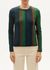 T-shirt manches longues en coton bio | multicolore "swamp brisa top"