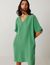 Robe ample en tencel | vert "martzia dress grass green" - SKFK
