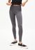 Legging gris en coton bio - faribaa logo grey melange